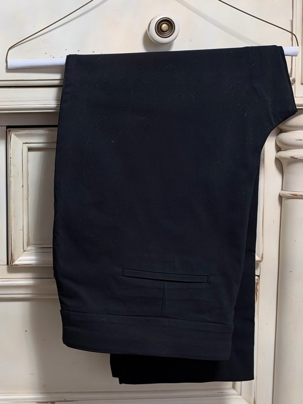 Women's Black Dress Pants - cropped/ankle length